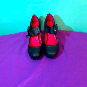 Black and Red Heels